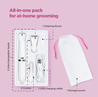 FURR Rechargeable Multipurpose Trimmer for Women